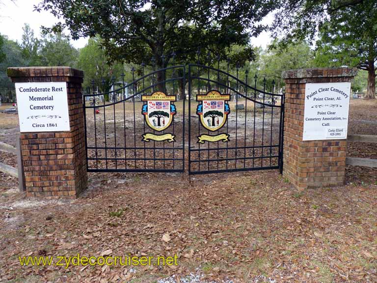 259: Christmas, 2009, Confederate Rest Memorial Cemetery, Point Clear Cemetery, Point Clear, Alabama