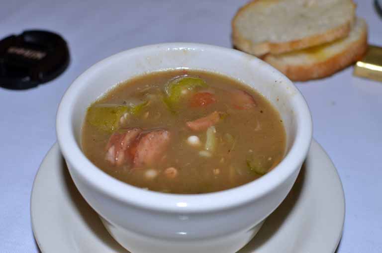 183: Baton Rouge, LA, November, 2010, St James Place, Chicken and Sausage Gumbo with Okra!