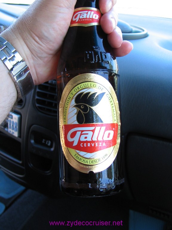 Beer - Gallo Cerveza, Puerto Santo tomas de Castilla, Guatemala