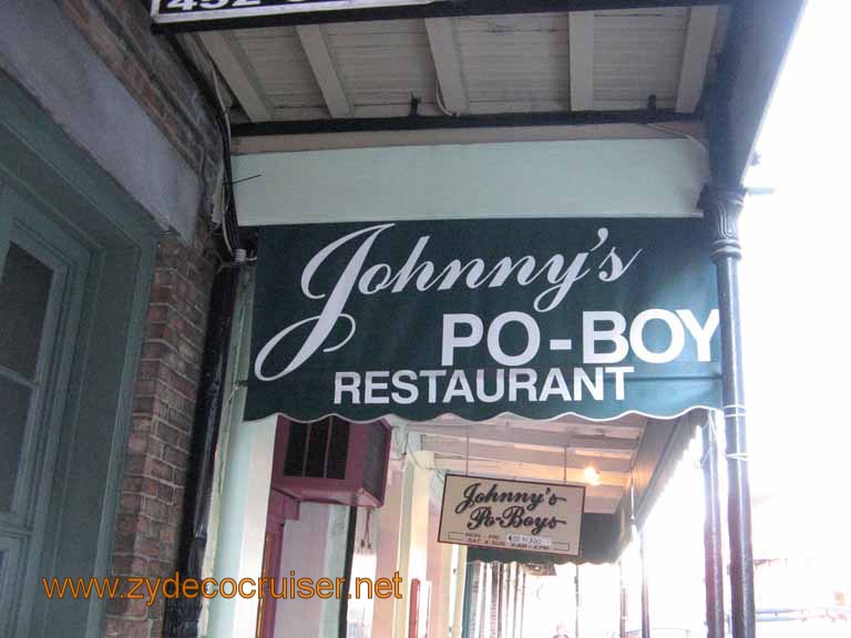 Johnny's Po-Boy Restaurant, New Orleans