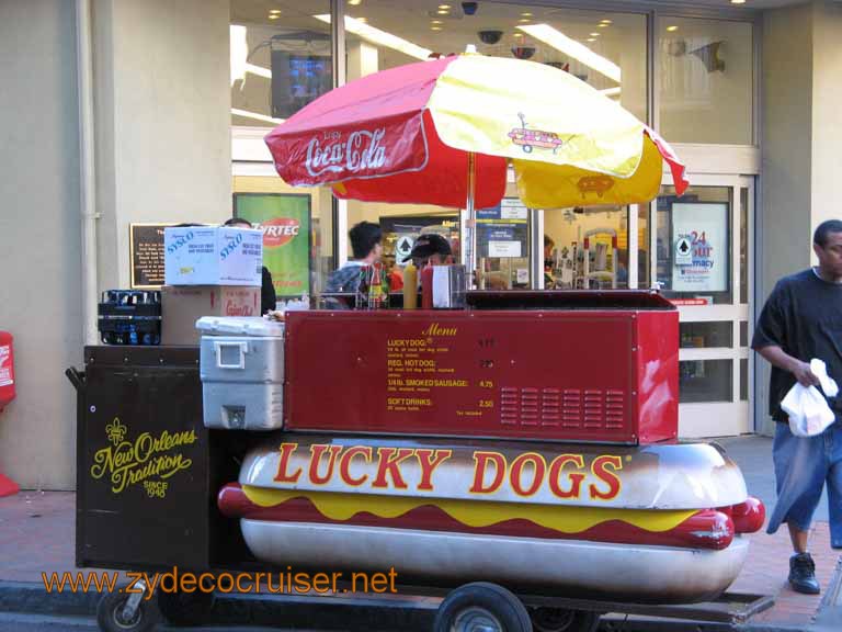 Lucky Dogs, New Orleans - I Luv Them! (in moderation)