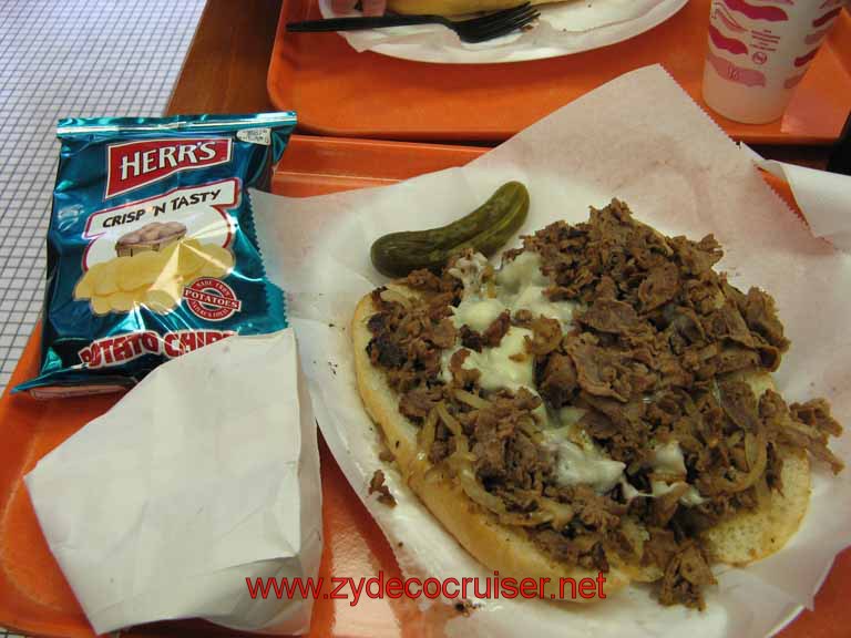A Philly Cheese Steak