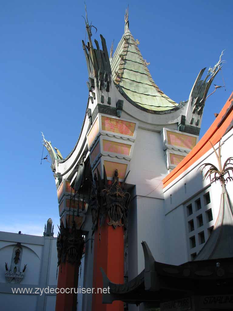 138: Carnival Pride, Long Beach, Sunseeker Hollywood/Los Angeles & the Beaches Tour: Grauman's Chinese Theatre