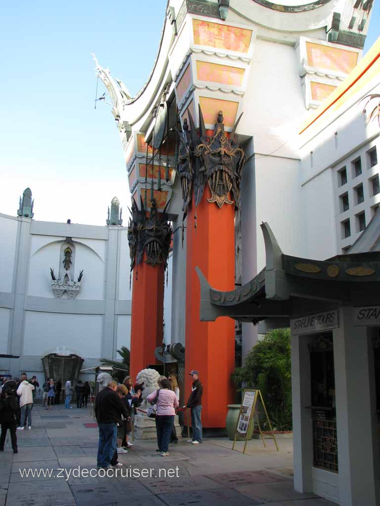 139: Carnival Pride, Long Beach, Sunseeker Hollywood/Los Angeles & the Beaches Tour: Grauman's Chinese Theatre