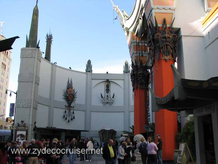 140: Carnival Pride, Long Beach, Sunseeker Hollywood/Los Angeles & the Beaches Tour: Grauman's Chinese Theatre