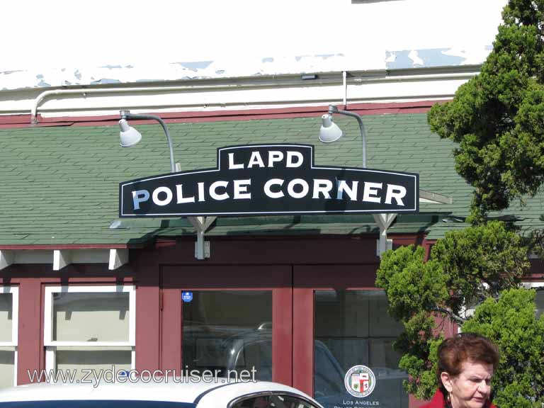 147: Carnival Pride, Long Beach, Sunseeker Hollywood/Los Angeles & the Beaches Tour: Los Angeles Farmers Market, LAPD Police Corner