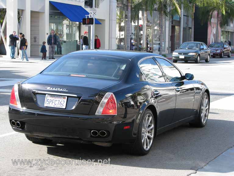 213: Carnival Pride, Long Beach, Sunseeker Hollywood/Los Angeles & the Beaches Tour: Rodeo Drive, Maserati