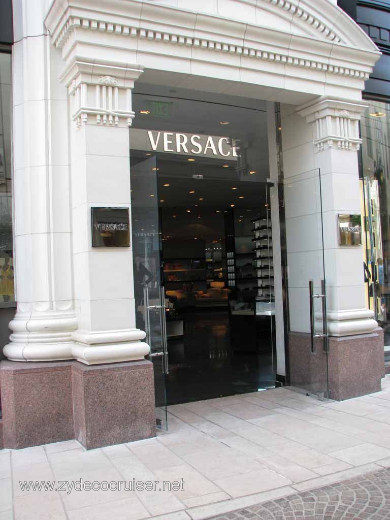 215: Carnival Pride, Long Beach, Sunseeker Hollywood/Los Angeles & the Beaches Tour: Rodeo Drive, Versace