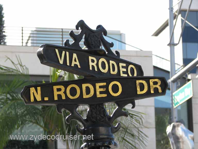 225: Carnival Pride, Long Beach, Sunseeker Hollywood/Los Angeles & the Beaches Tour: Rodeo Drive