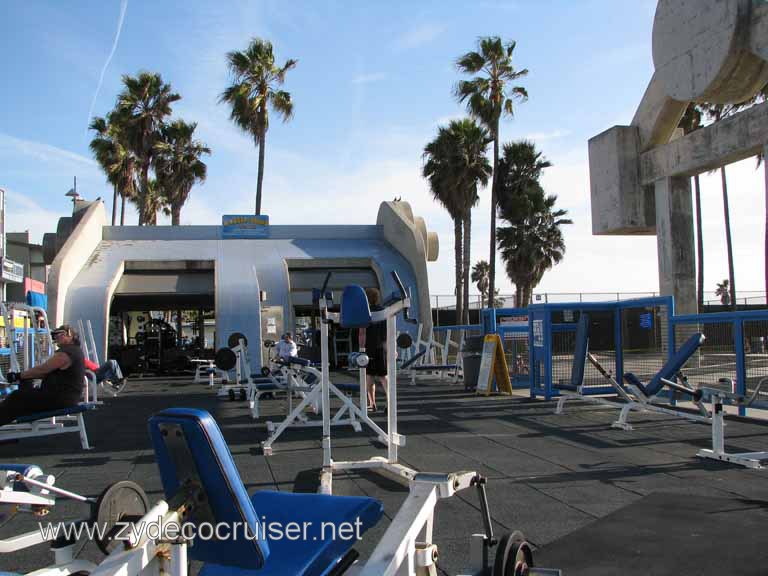 246: Carnival Pride, Long Beach, Sunseeker Hollywood/Los Angeles & the Beaches Tour: Muscle Beach Venice
