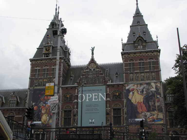 126: Carnival Splendor, Amsterdam, July, 2008, Rijksmuseum, Amsterdam