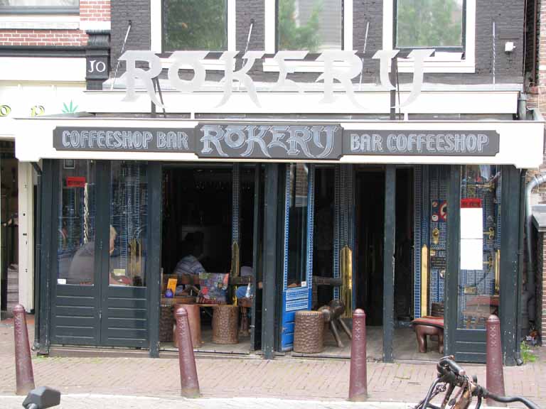 205: Carnival Splendor, Amsterdam, July, 2008, Rokery Coffeeshop Bar, Amsterdam