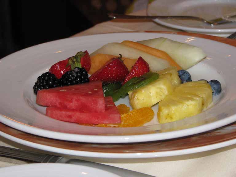 Fresh Fruit Plate, Carnival Splendor 8