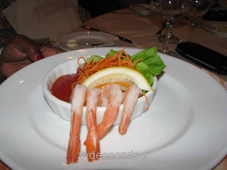 Shrimp Cocktail, Carnival Splendor 8
