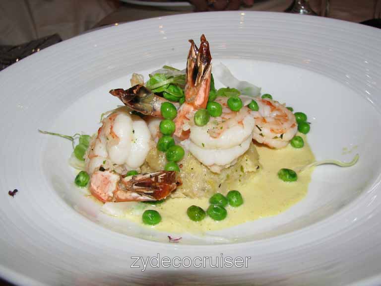 Grilled Tiger Shrimps with Beurre Blanc, Carnival Splendor 8
