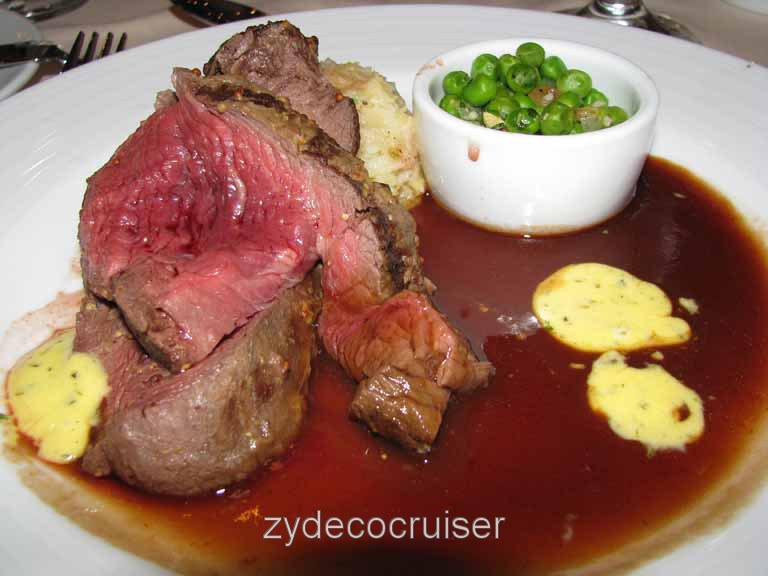 Chateaubriand with Sauce Barnaise, Carnival Splendor 8
