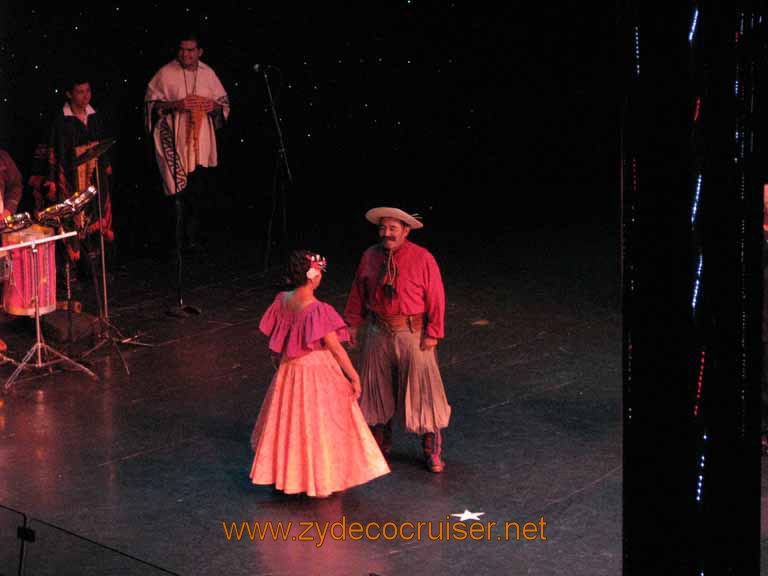 342: Carnival Splendor, South America Cruise, Buenos Aires, Welcome Aboard Argentine Folkloric Show, 