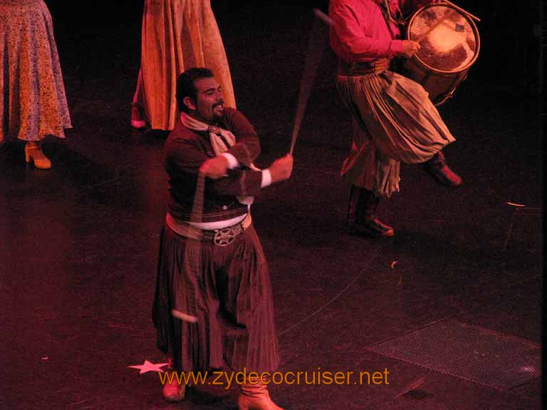 353: Carnival Splendor, South America Cruise, Buenos Aires, Welcome Aboard Argentine Folkloric Show, 