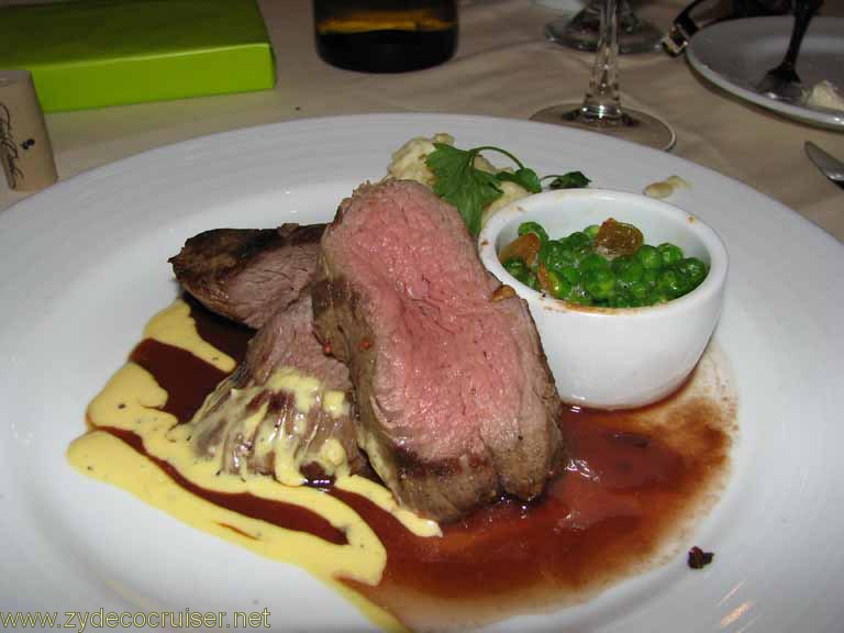 Chateaubriand with Sauce Barnaise, Carnival Splendor