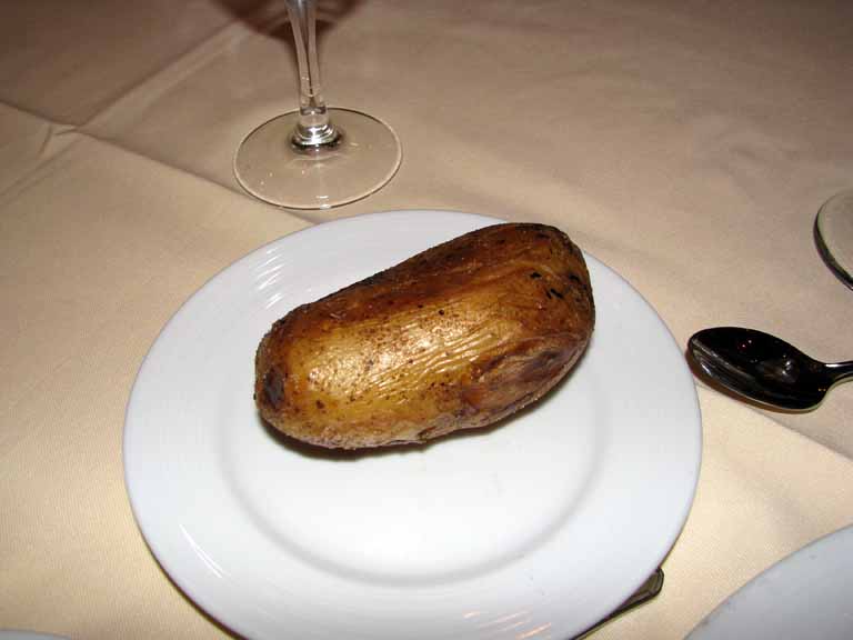 199: Carnival Splendor, South America Cruise, The Queen's Baked Potato