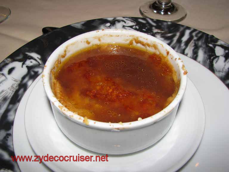 French Onion Soup, Carnival Splendor