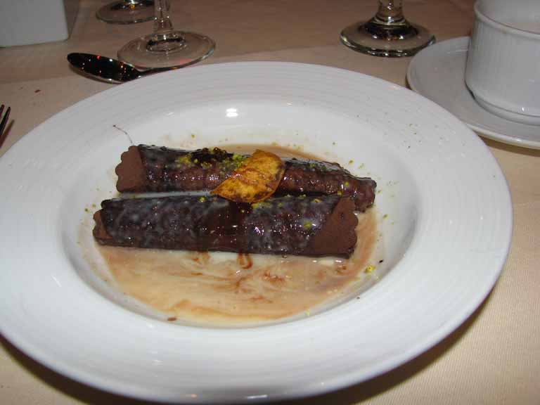 Chocolate Mousse Crepe, Carnival Splendor