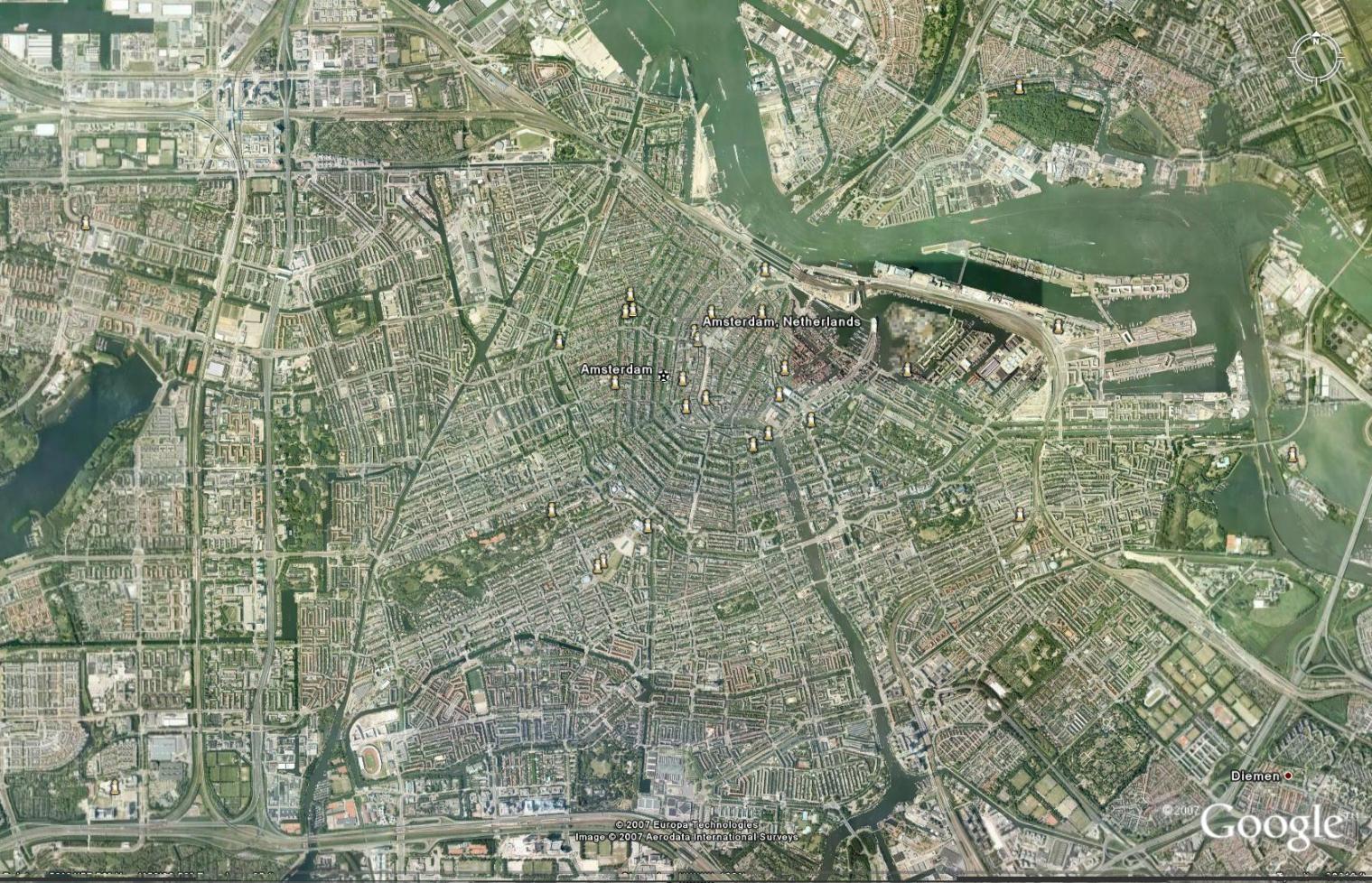 001: Google Maps, Amsterdam