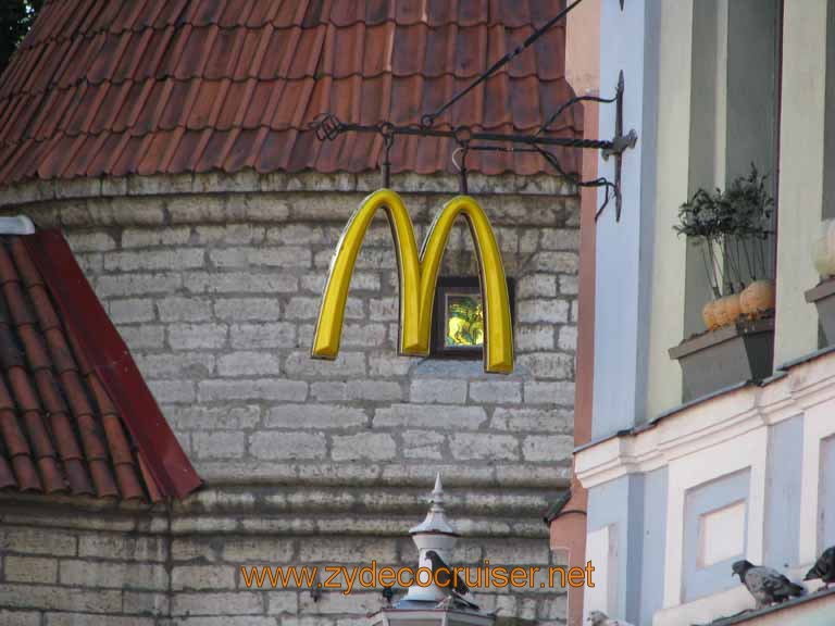 257: Carnival Splendor, Tallinn, Estonia, of course, McDonald's