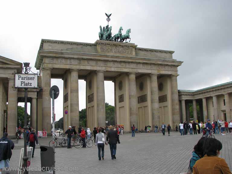 127: Carnival Splendor, Baltic Cruise, Berlin, Brandenburg Gate