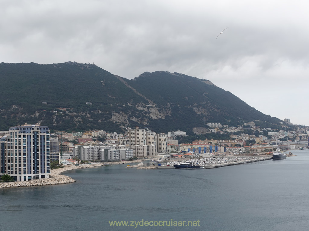 Carnival Venezia Transatlantic Cruise, Gibralter, 